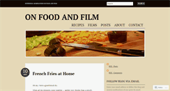 Desktop Screenshot of onfoodandfilm.com